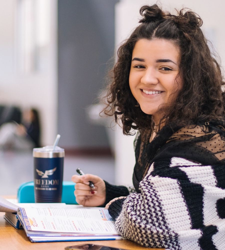 A student working through a certification course
